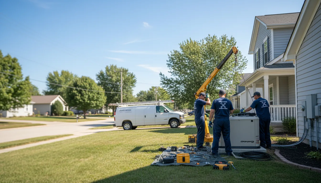 Generator Installation in Dennis, KS near me